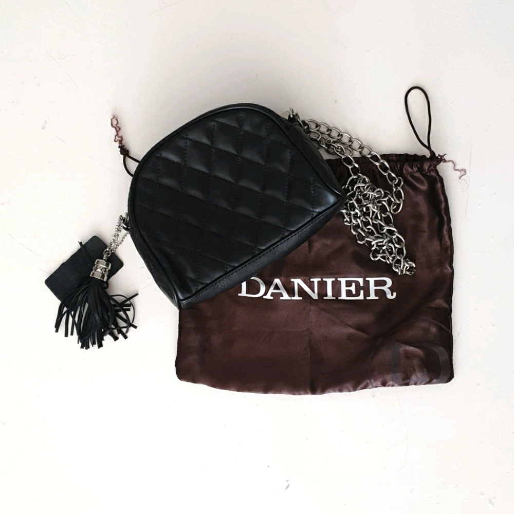 Danier 100% leather mini cross over bag